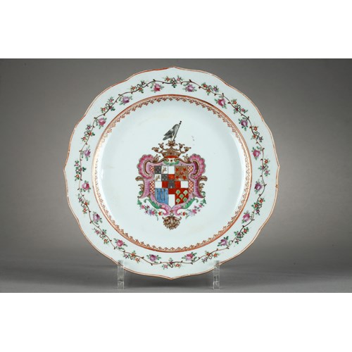 Porcelain dish, Chinese export